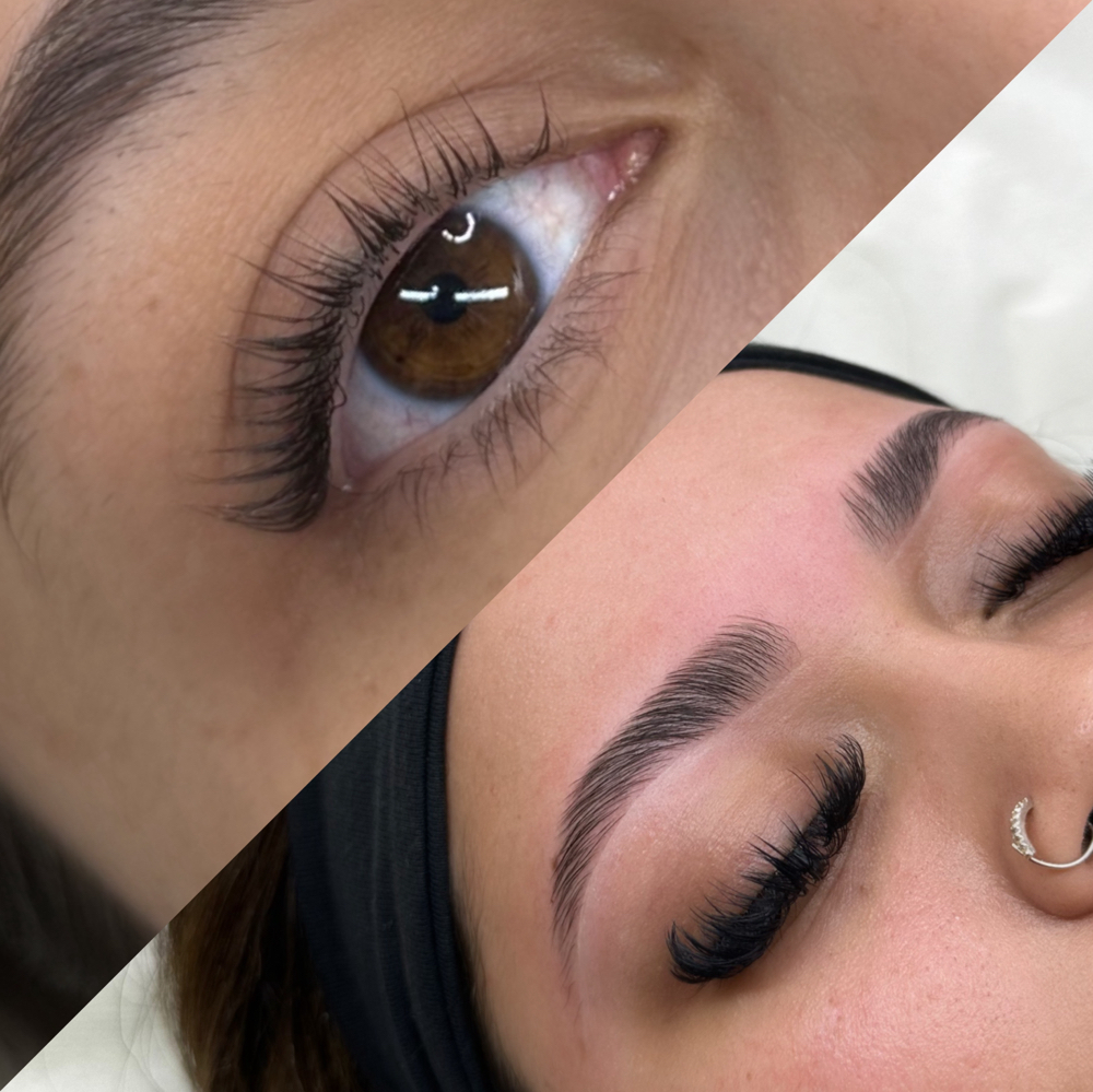 Brow lami & Keratin Lash lift combo