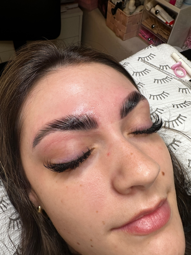 Brow Lamination + Wax + Tint
