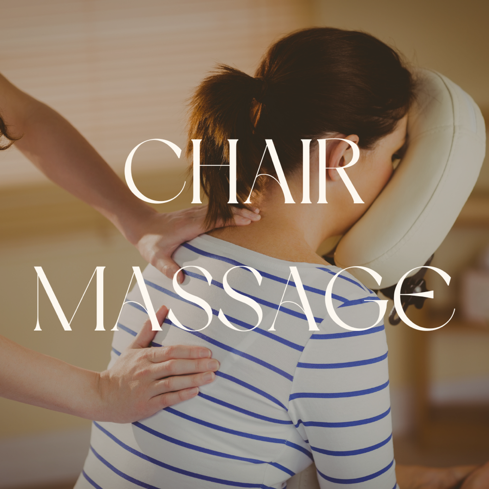 Chair Massage (2 Hour Minimum)