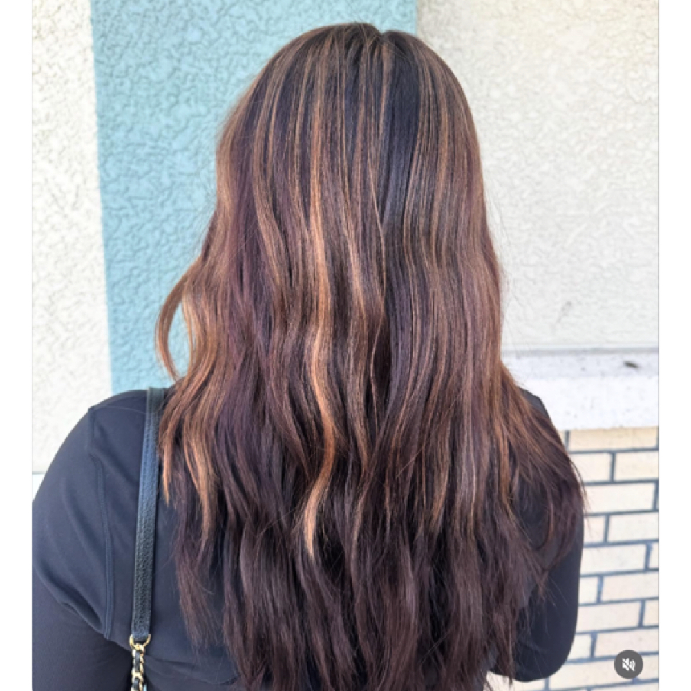 Partial Foil, Long Hair at CosmobyJOY in Davenport, FL