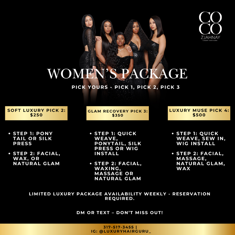 Luxury All Inclusive at Luxury Hair Guru in Indianapolis, IN