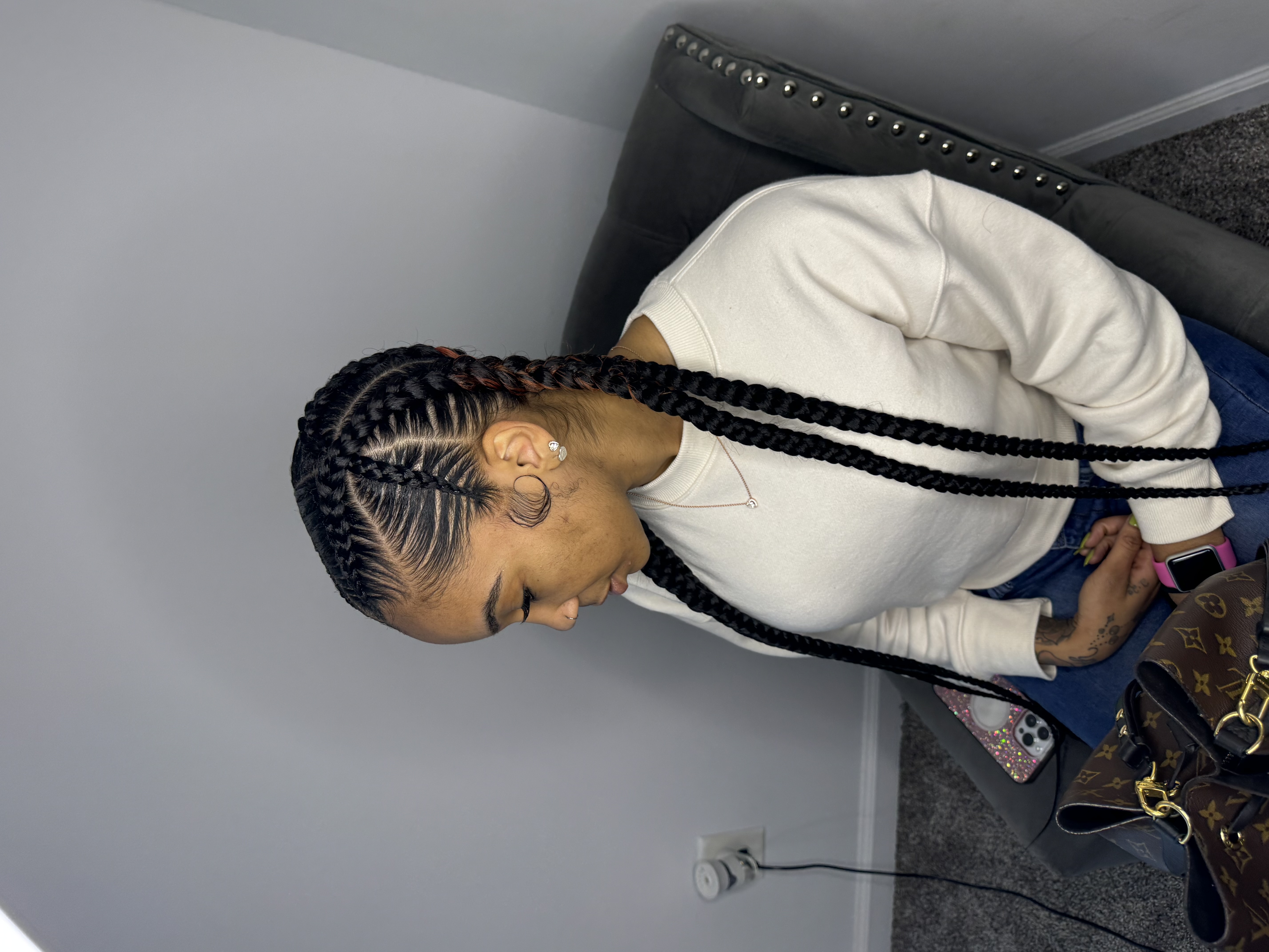 4 Stitch Braids at The TreJa Touch in Indianapolis, IN