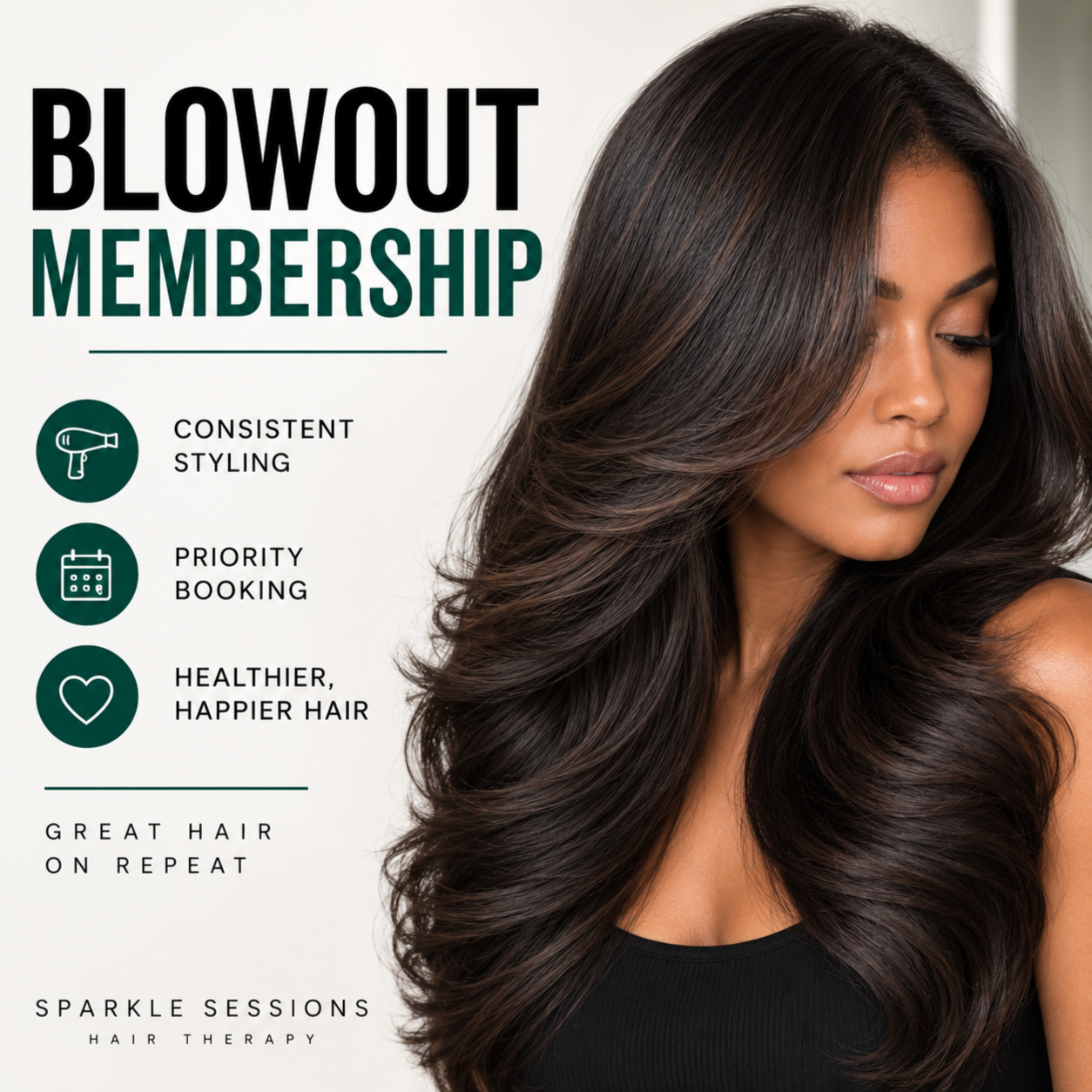 Blowout Membership at Sparkle Sessions in Yorba Linda, CA