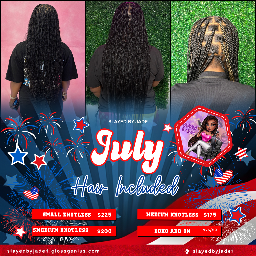 Knotless Special 7/15-7/30