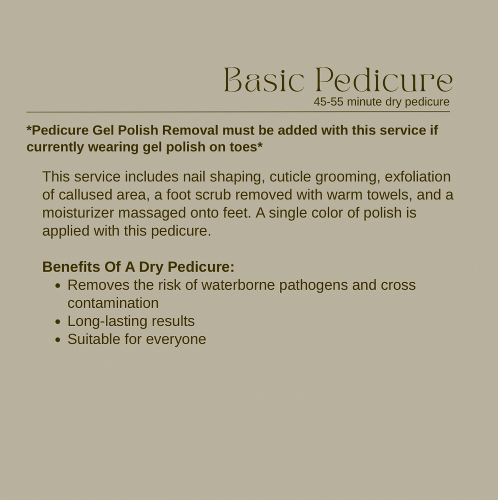 Basic Pedicure at Foxy’s Beauty Lounge in Waterloo, IA