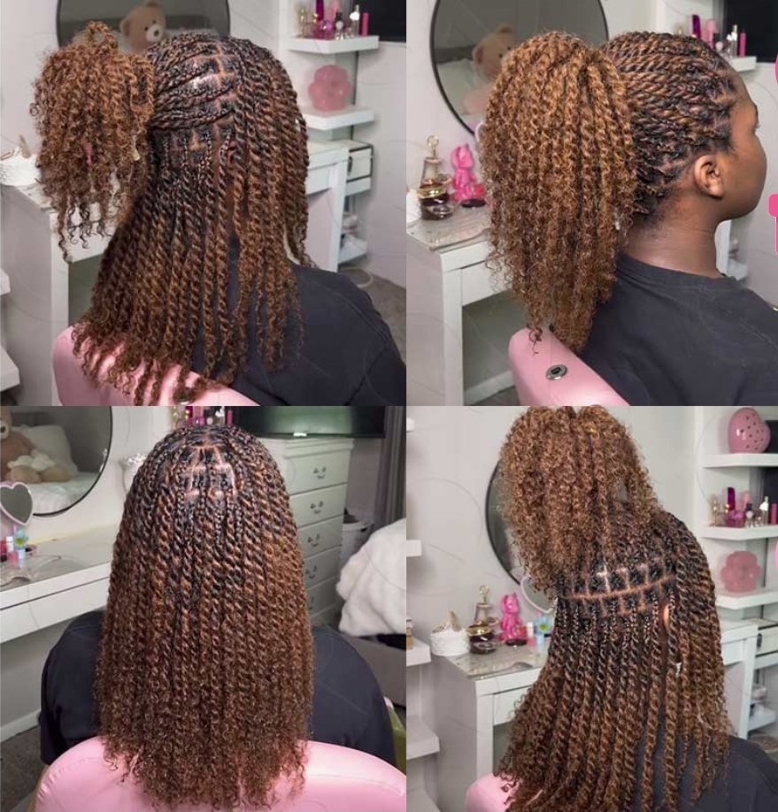 ✨️KINKY HUMAN HAIR twists extention at ✨️House of Organic Beauty ✨️ in Lehigh Acres, FL