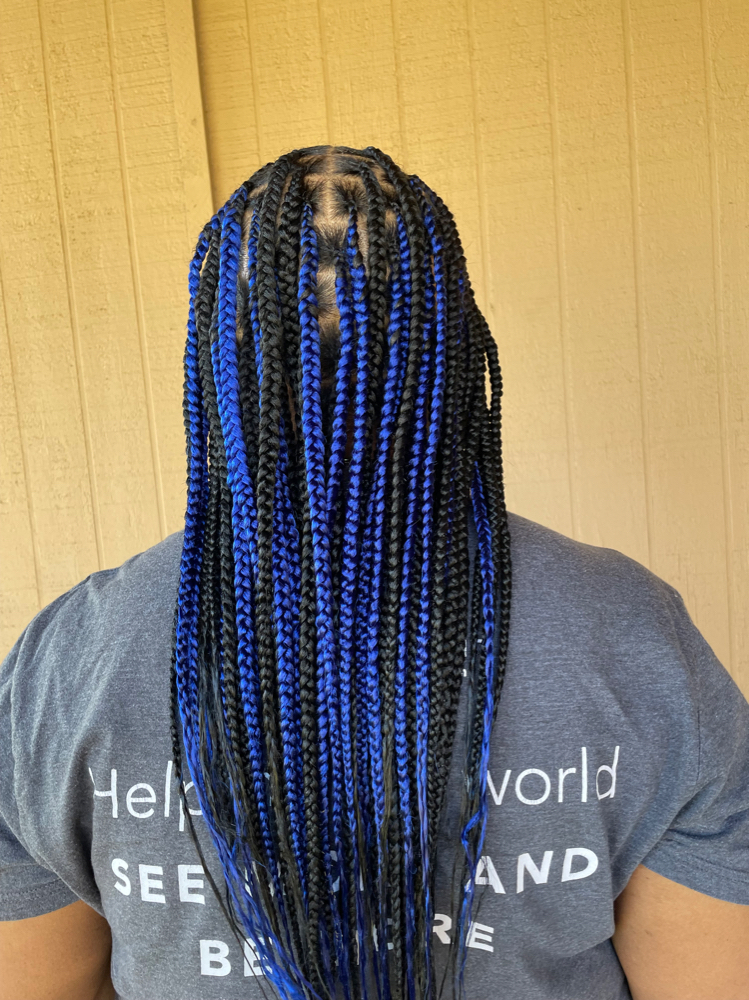 Jumbo/Large Knotless Braids