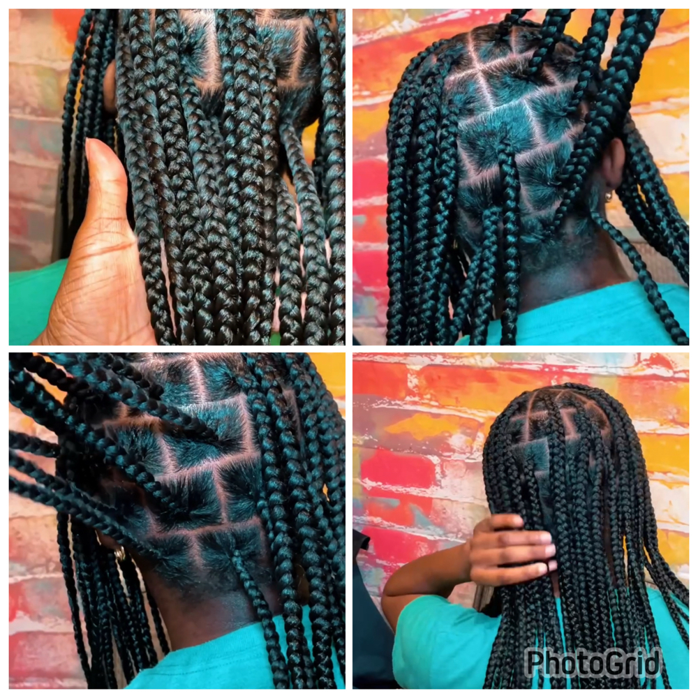 Jumbo/Large Knotless Braids