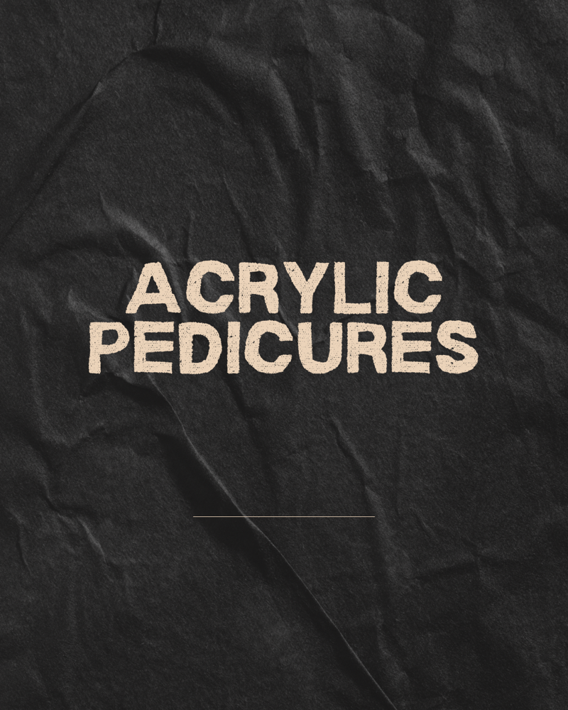 Acrylic Pedicure