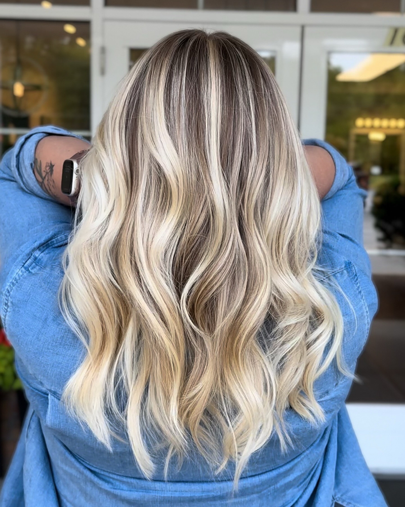 Gloss/Toner with Blowout