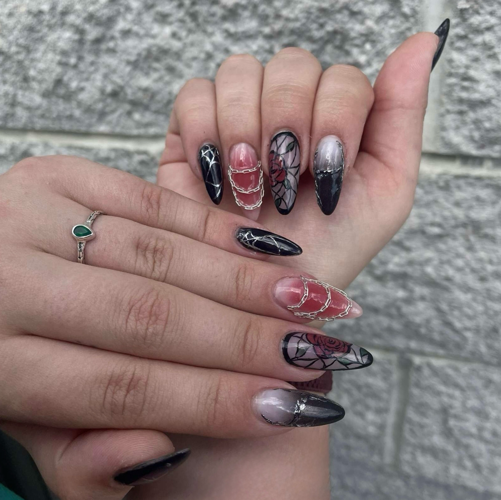 GEL - X SET + TIER 3 NAIL ART at Rooted & Co. in St. Marys, PA