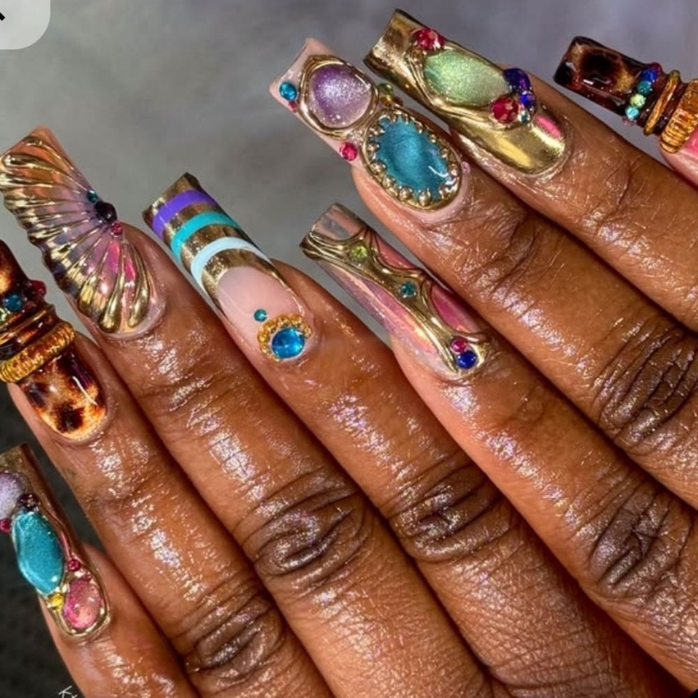 Tier 4 Nail Service at Glam Nailz by Chloe in San Antonio, TX
