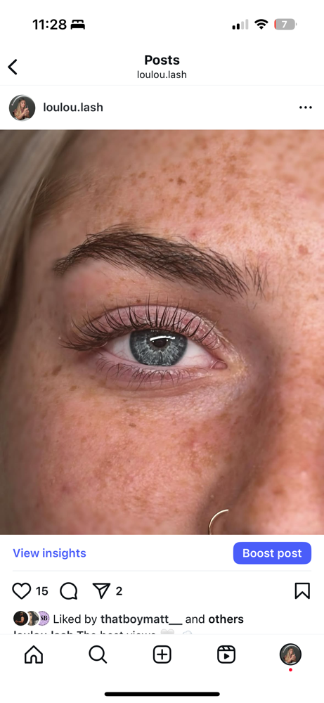 Lash Lift And Tint