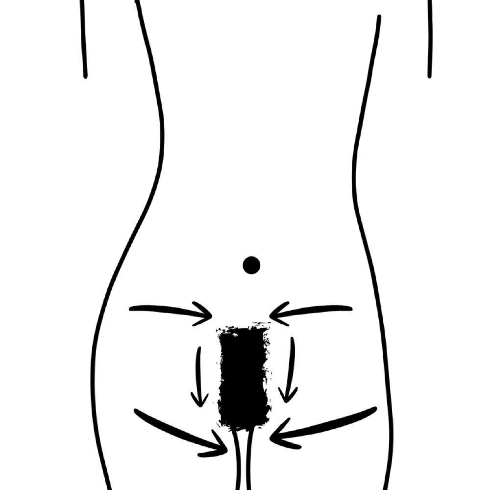 ALTERED BIKINI WAX (FEMALE ANATOMY) at Wicked Waxing Studio in Lexington, KY