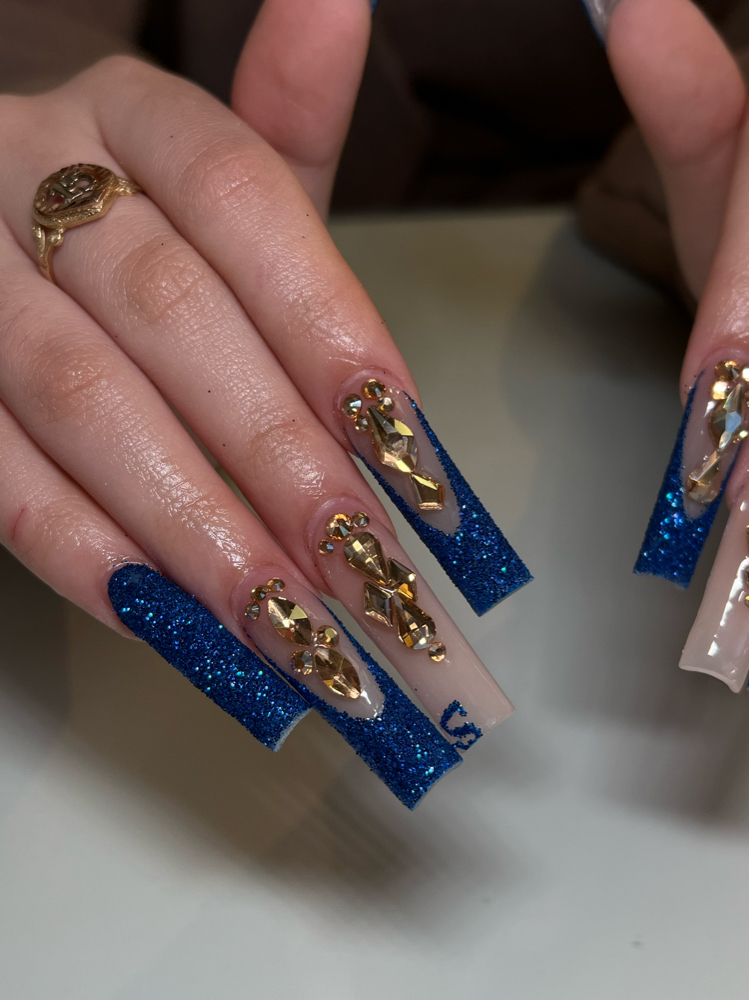 xl acrylic nails