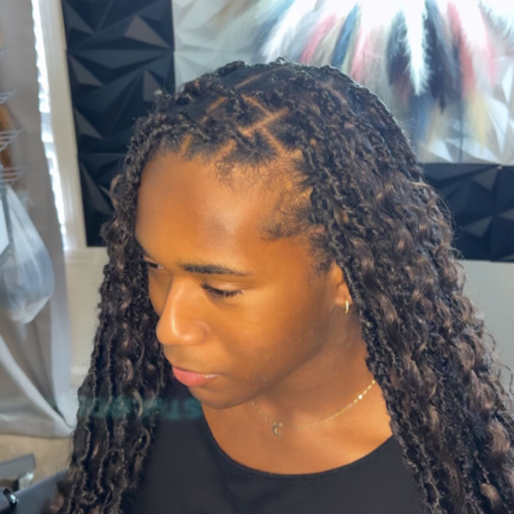 soft locs at genesisbeautéco. in Greensboro, NC