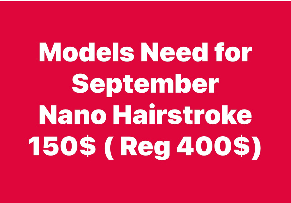 Model Need For Nano Hairsstroke