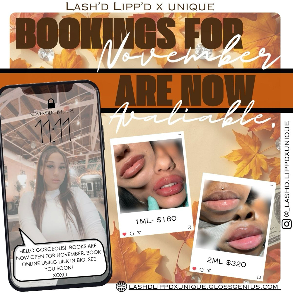 Lash & Lip Combo Deal 💋✨ at Lash’D & Lipp’D X Unique in Fort Worth, TX