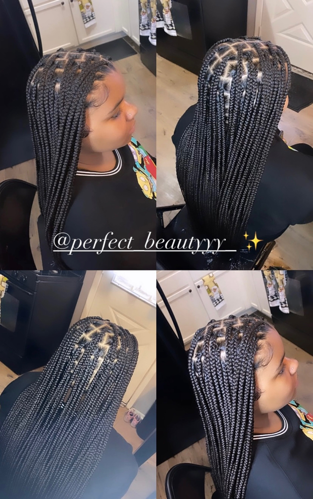 Smedium Knotless Braids at StyledBy Ty in Milwaukee, WI