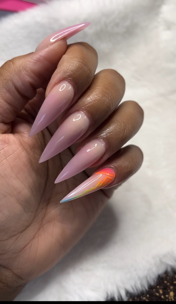 Ombré - Single Nail (Acrylic)
