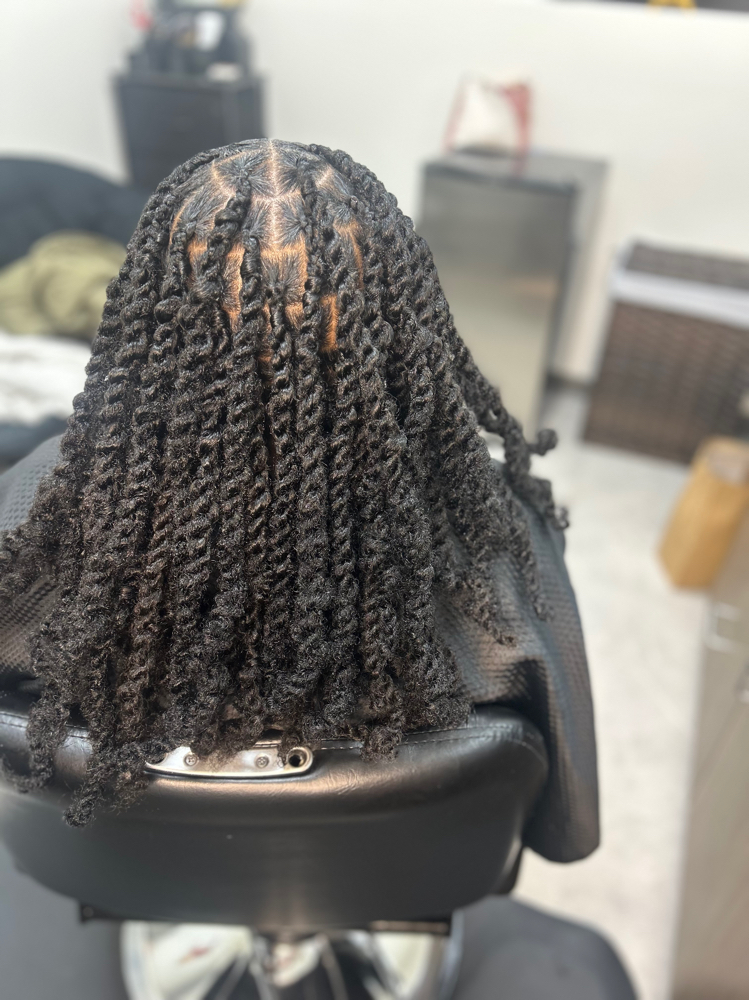Medium passion twists (ext. added) at SimoneSlays in Elyria, OH