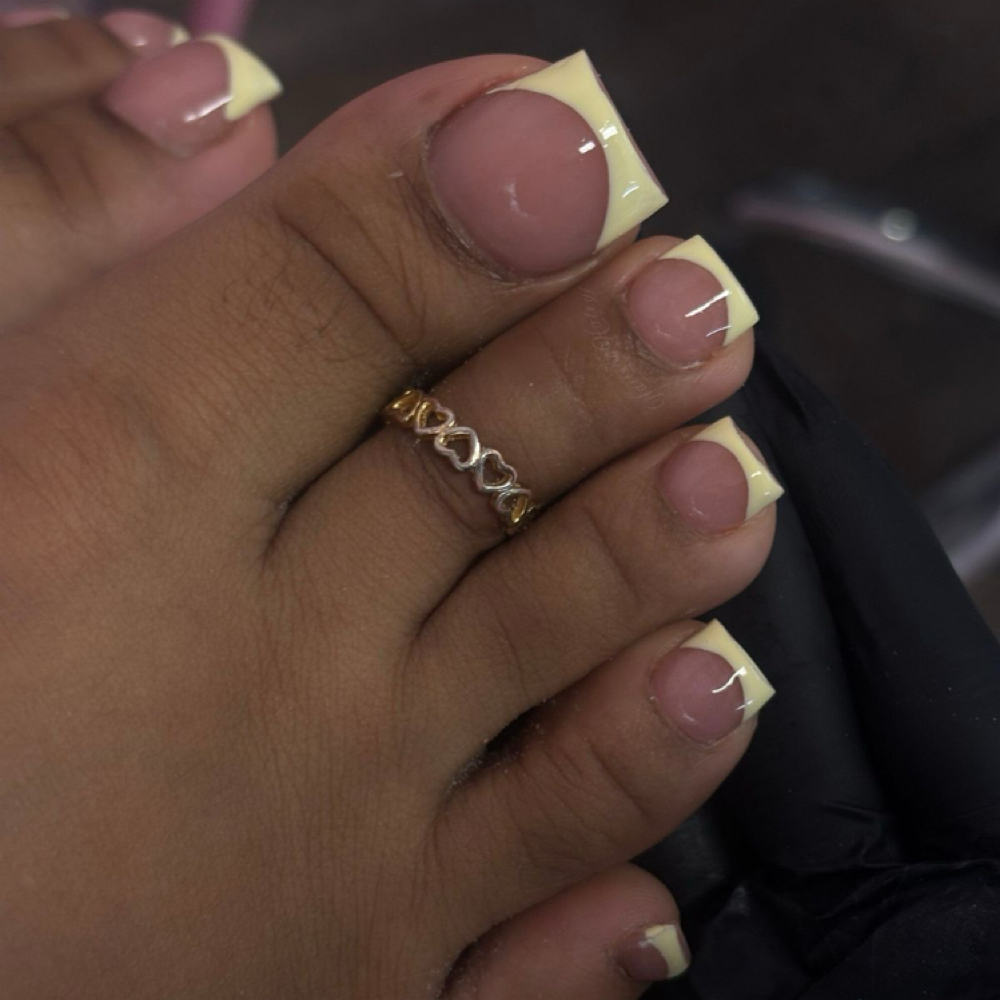 Full Set Acrylic Toes at SoHo Nail Lab in Fayetteville, NC
