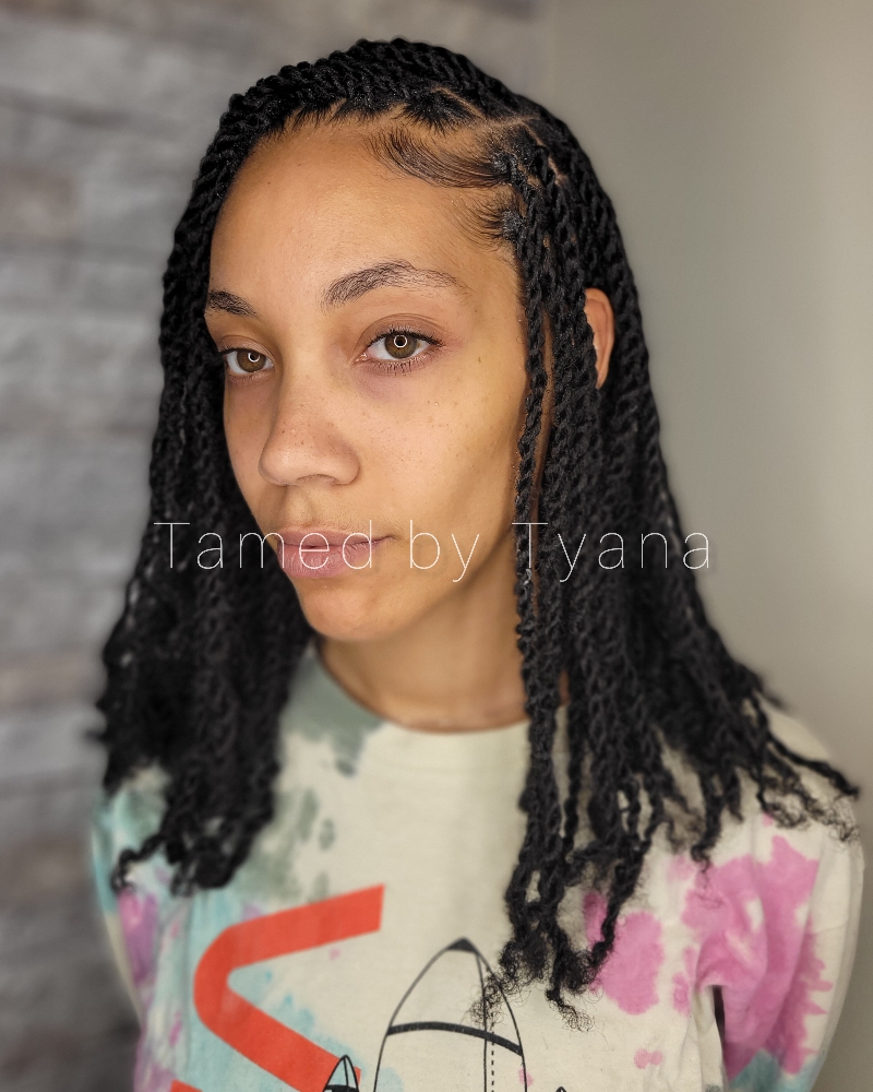 Shoulder Length Kinky Twist