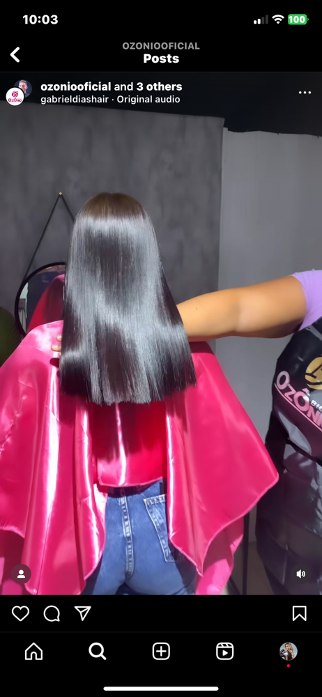 Keratin Smooth Short-Medium Hair