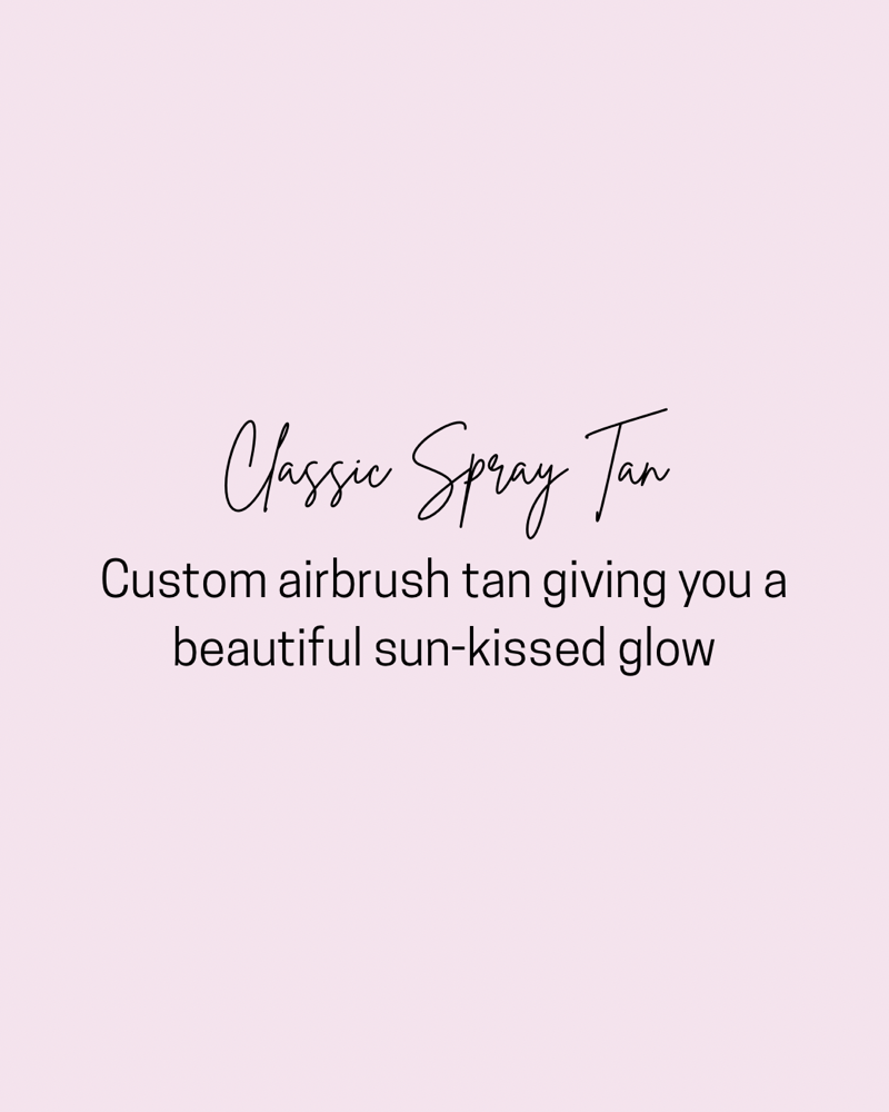 Classic Spray Tan
