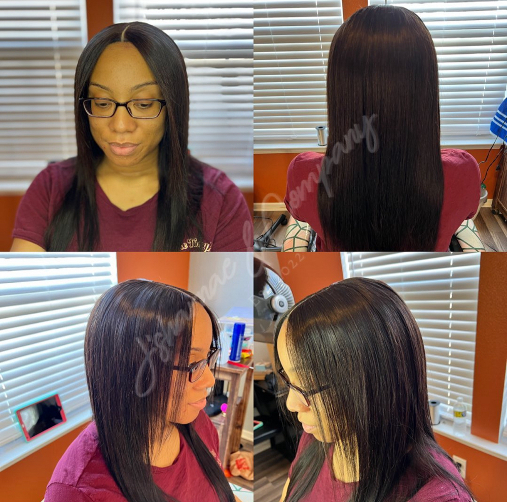 CLOSURE SEW IN (SEWED DOWN)