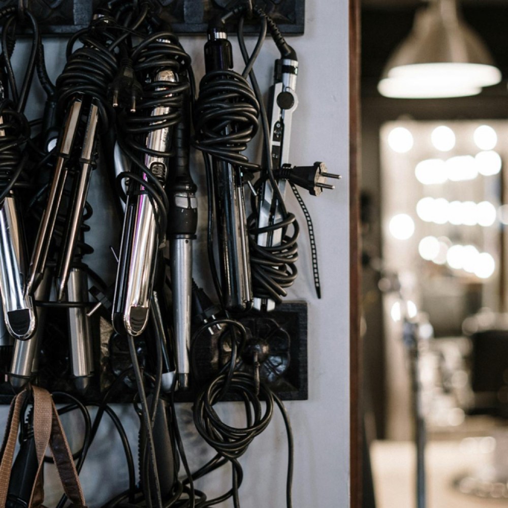 Blowout with Irons at Root & Strand in Toms River, NJ