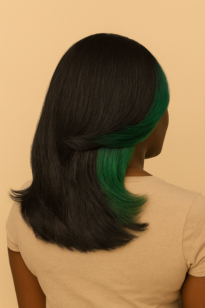 Peek A Boo Color Session + Style at The Plant Lady’s Hair Lab in Charlotte, NC