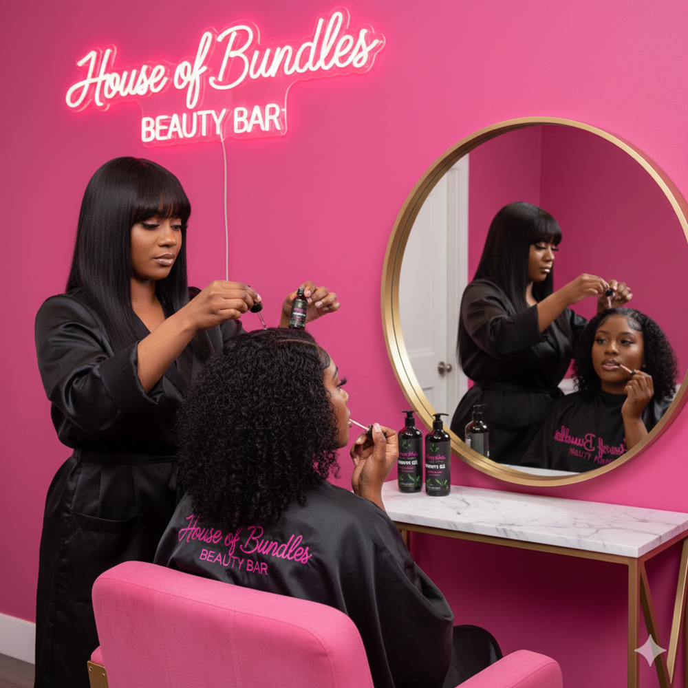 Signature Hair & Scalp Assessment at House of Bundles Beauty Bar in Dedham, MA
