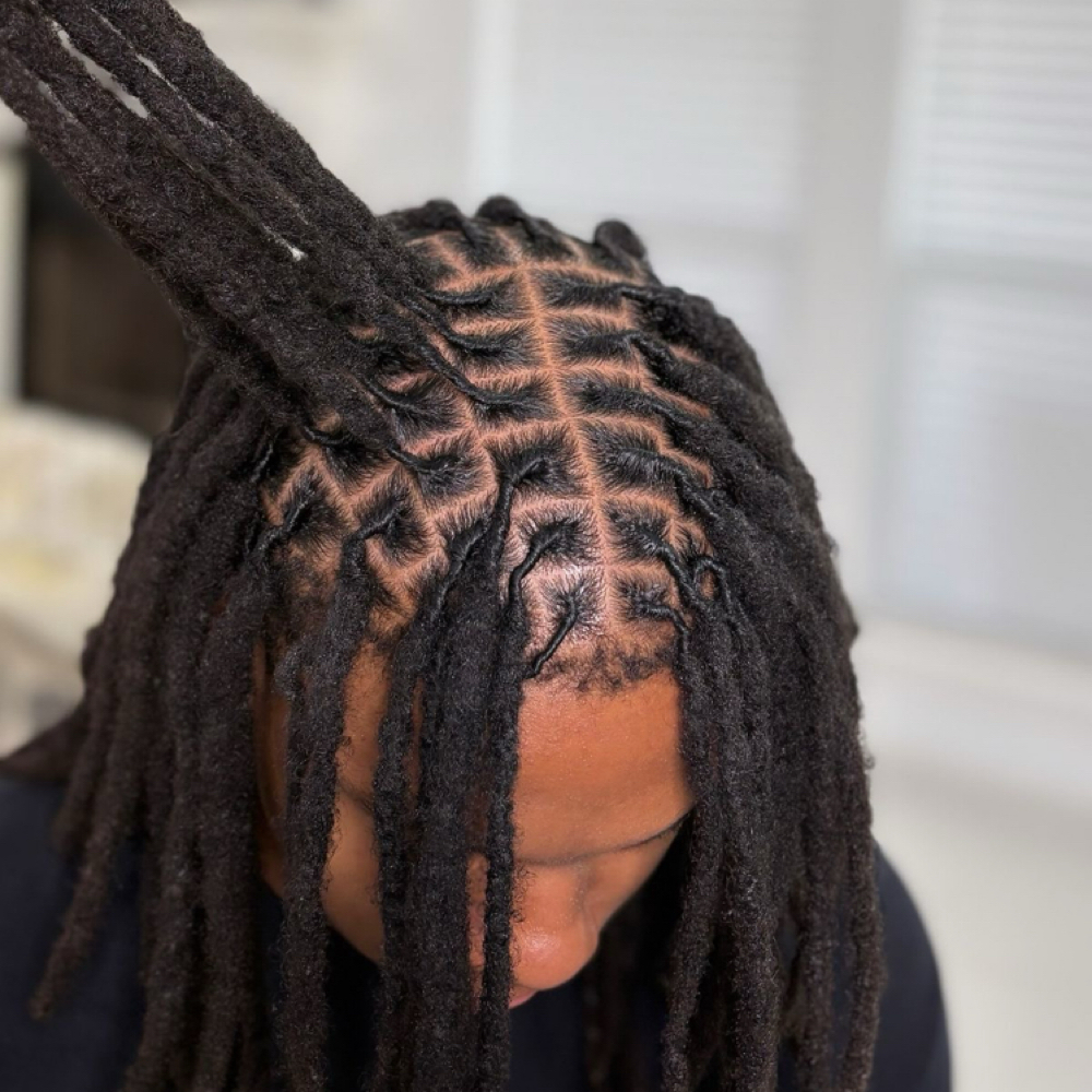 Men Locks Whole Head at Zara Hair Braiding Salon in 30328