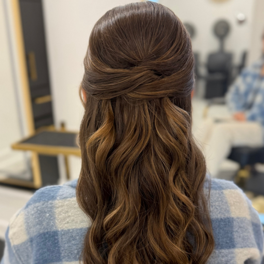 Bridal Hair Trial at Beth’s Bridal & Beauty Suite in Plymouth, MA