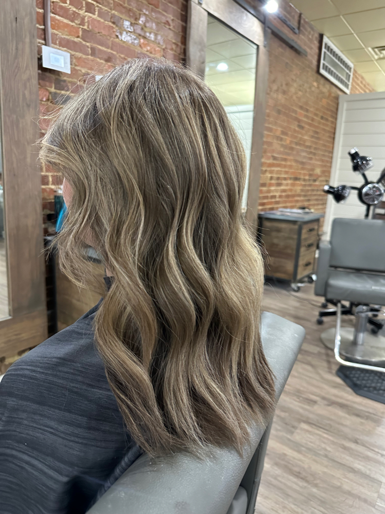Partial Highlight And Haircut