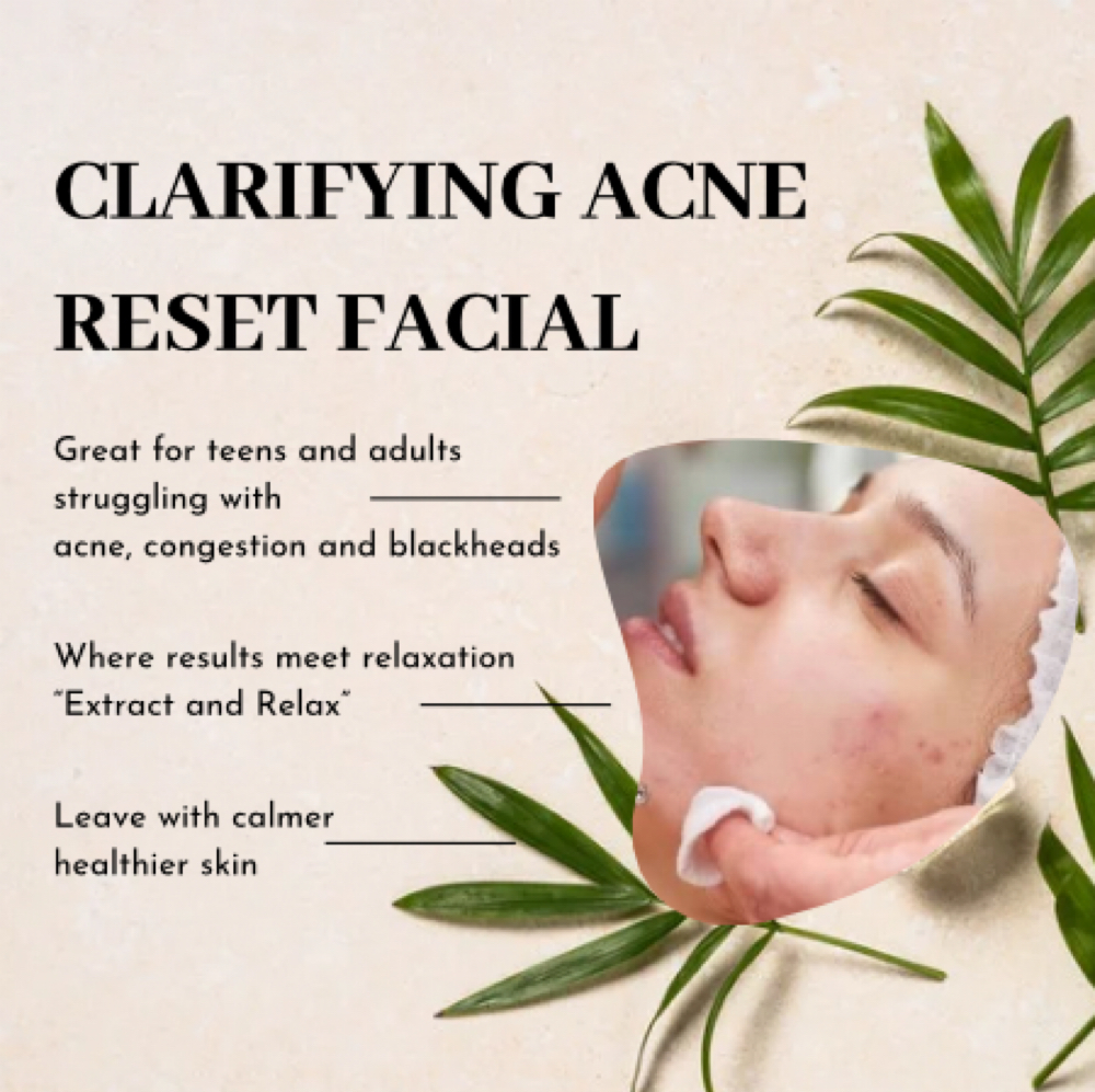 Clarifying Acne Reset Facial at Evergreen Esthetics in LaVernia, TX