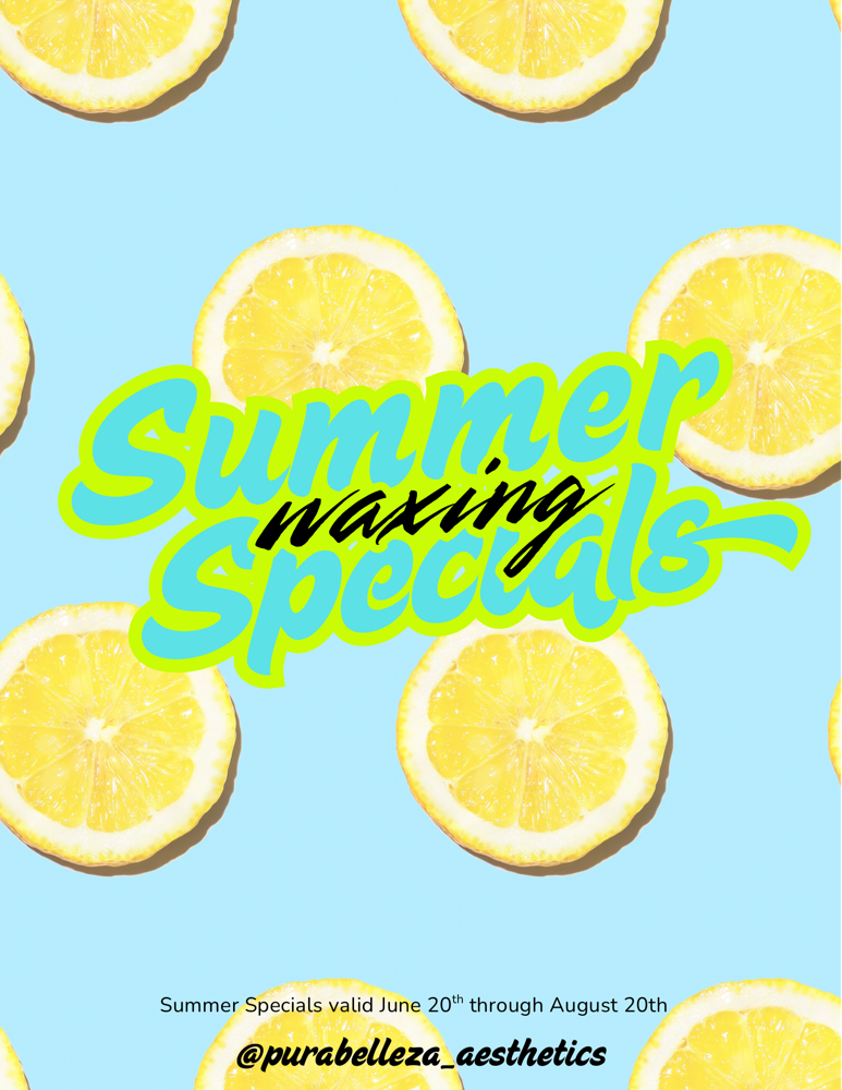 Summer Waxing Specials