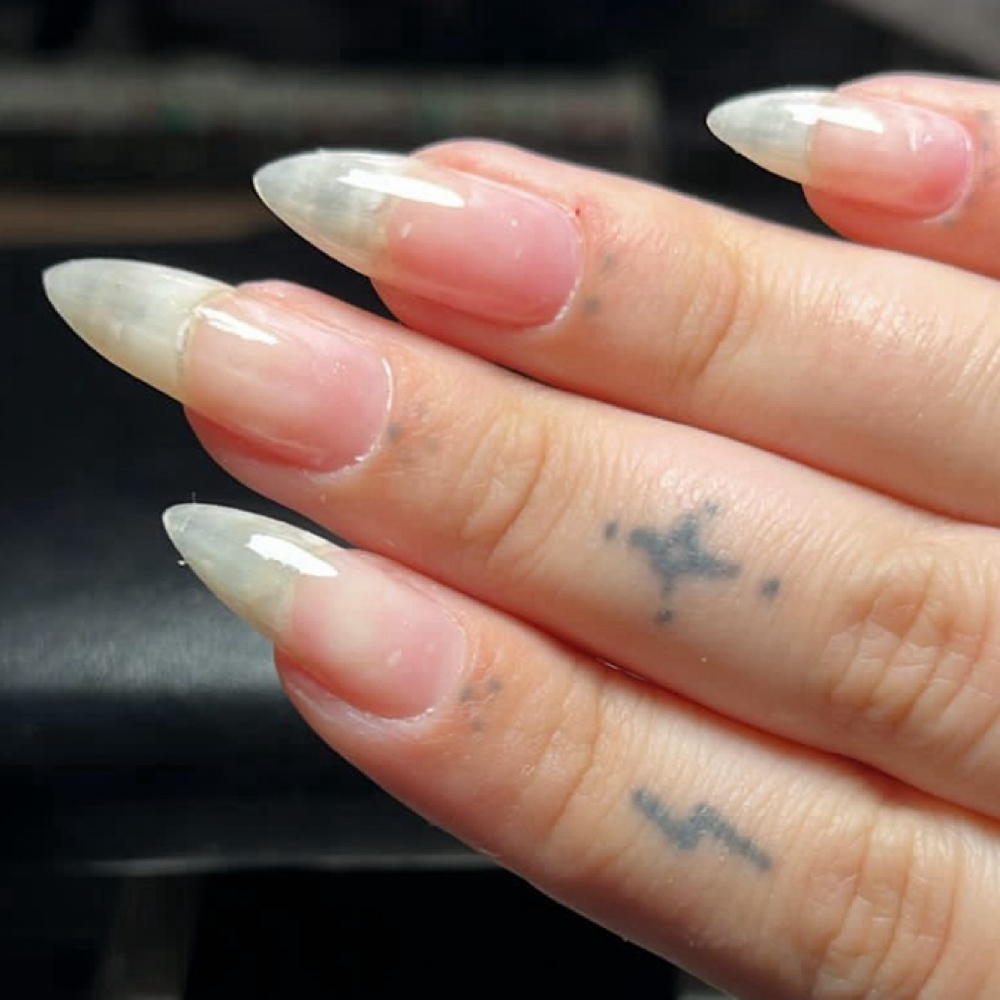 Gel Structured Mani at Haunting Beauty in Bakersfield, CA