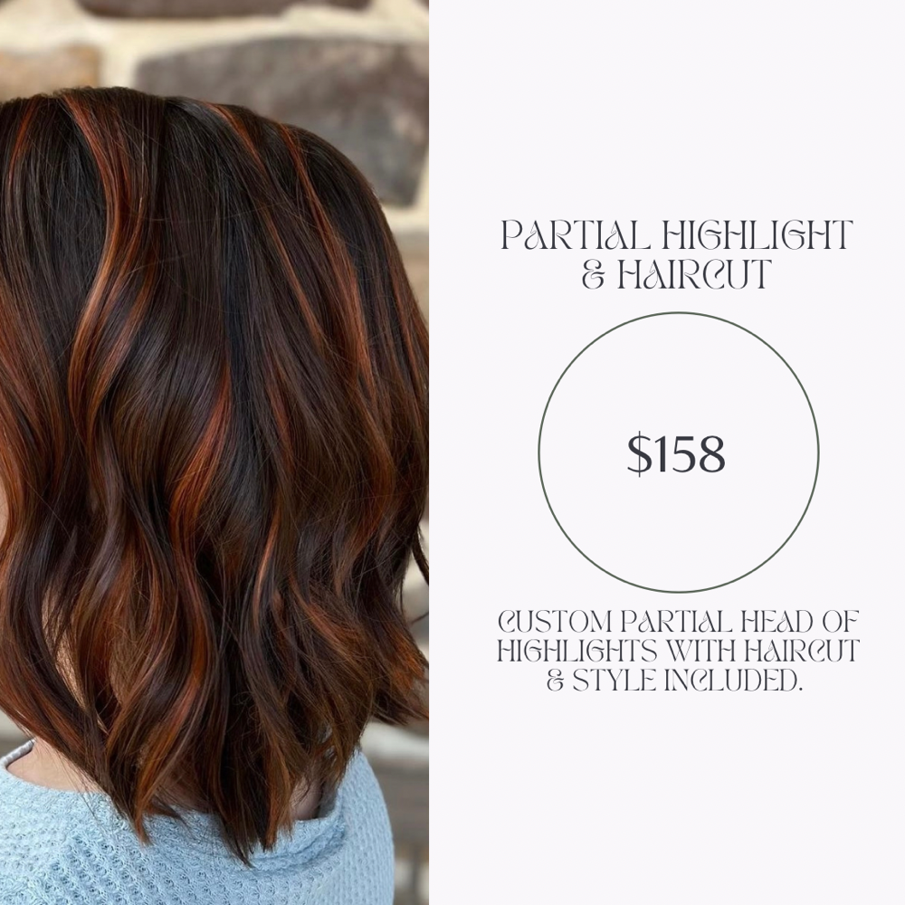 Custom Partial Highlight & Haircut