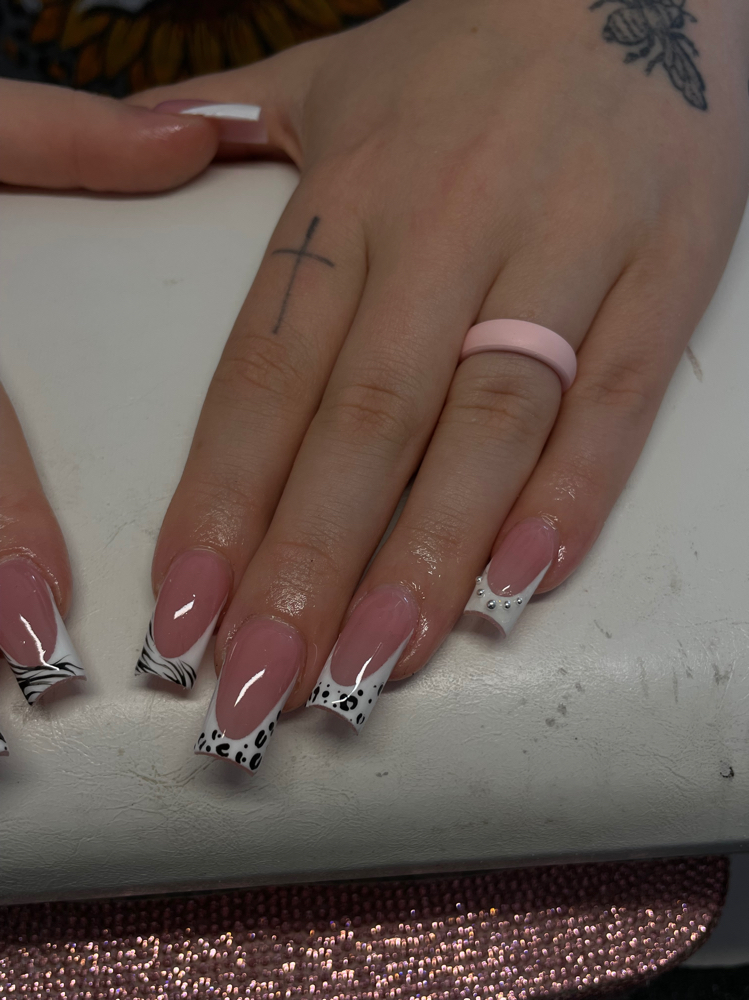 ♥ • Full Acrylic Medium Set at nailsbyyxsc in Caldwell, ID