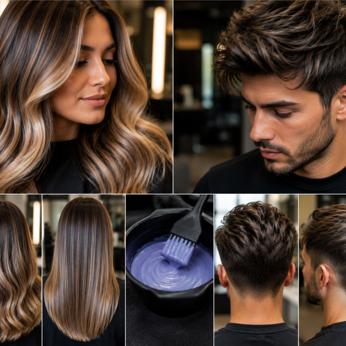 Toner / Gloss at HairBar Salon BarberShop in Cross Roads, TX