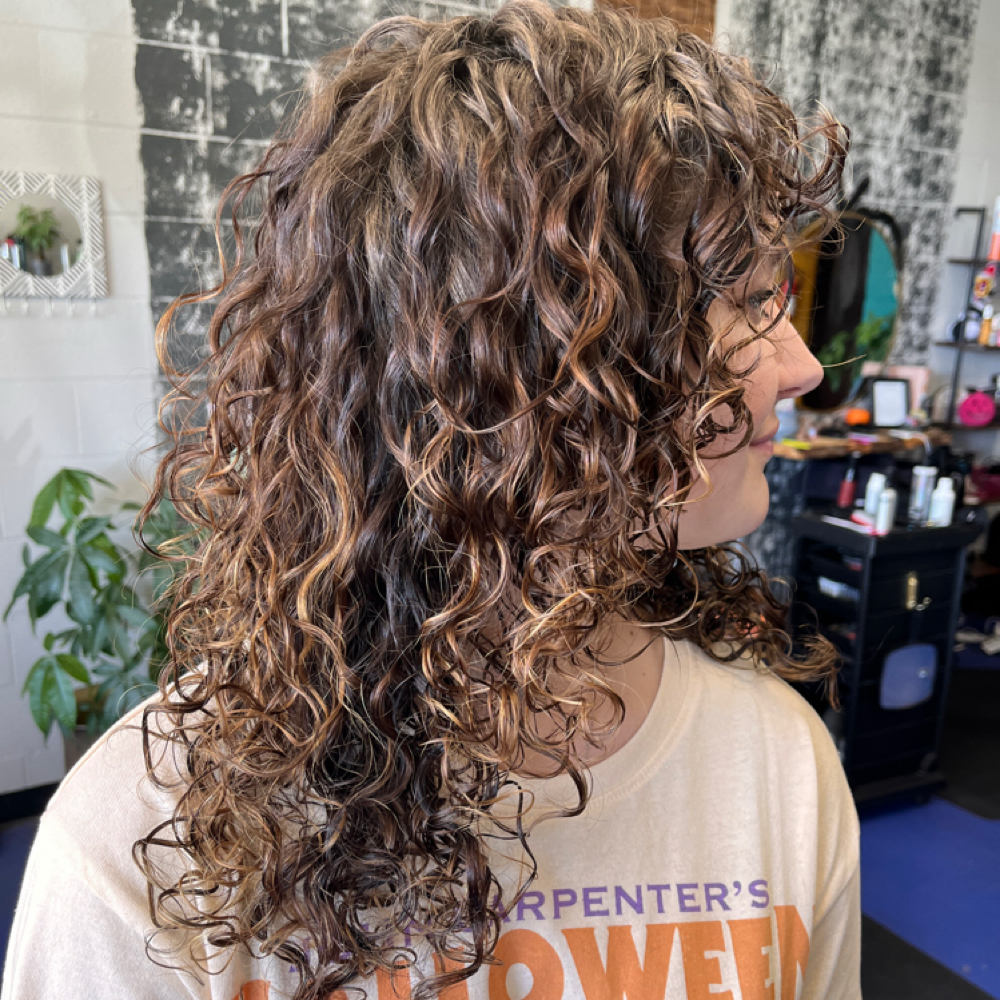 The Curly Haircut at Fab Gab Hair in Johnson City, TN