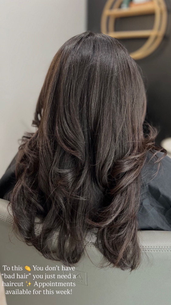 Womens Haircut at Aesthetic Makeup & Hair in Houston, TX