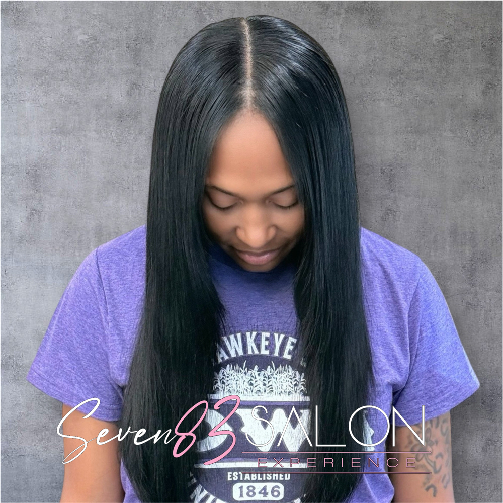 Behind The Hairline Closure at Divine Sevyn83 Salon & Aesthetics in Alexandria, LA