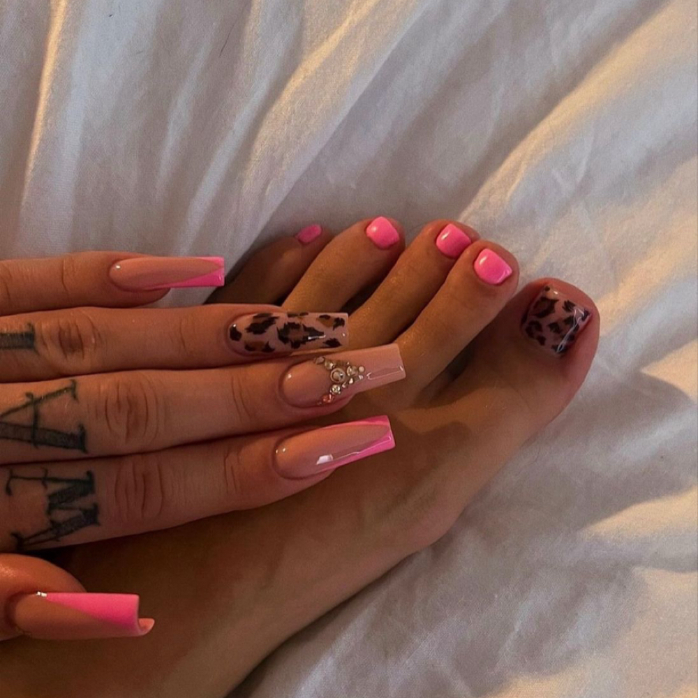 Gel Mani & Pedi at Anew Salon in Winchester, IN