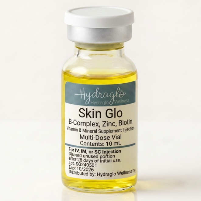 Skin Glo Shot (B's, Zinc & Biotin) at Hydraglo in Sugar Hill, GA