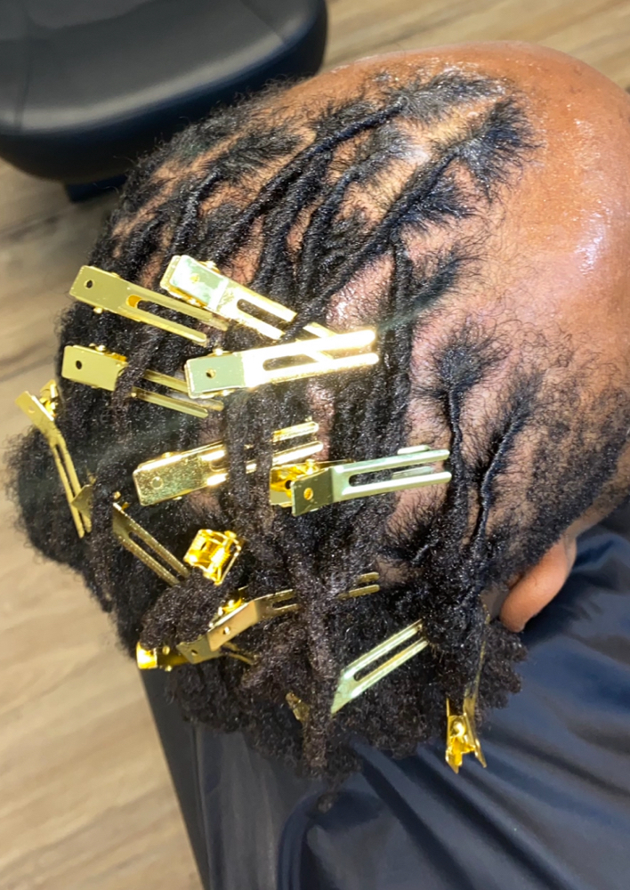 Loc Retwist - Wash / Deep Con