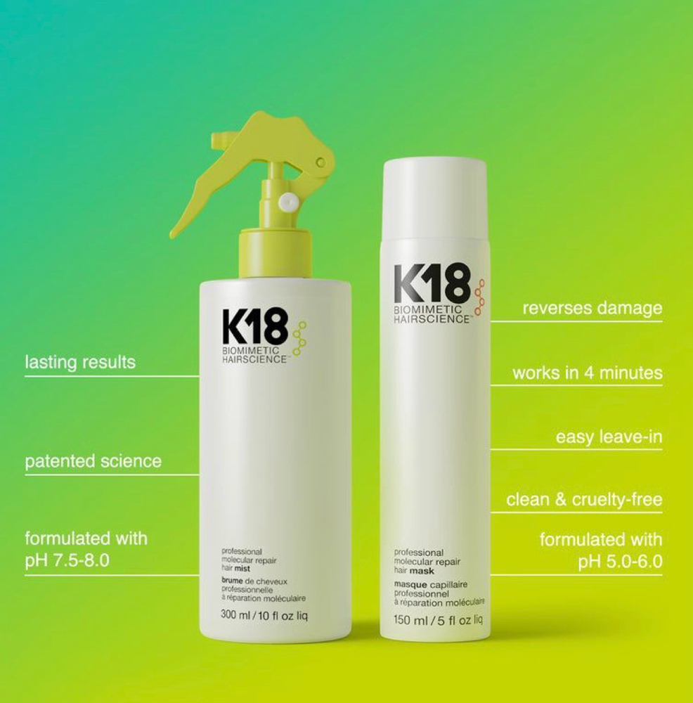 k18 bonding treatment add on at Madison Taylor Hair Co. + MT X LINX in Pleasant Hill, IA