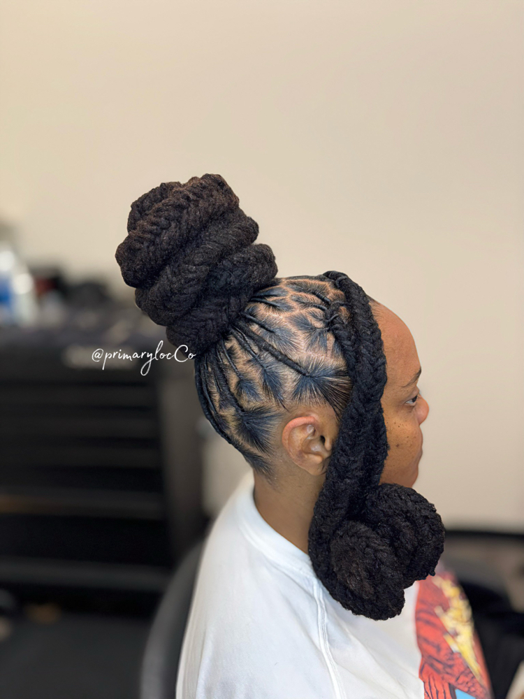 Wash , Retwist And Style